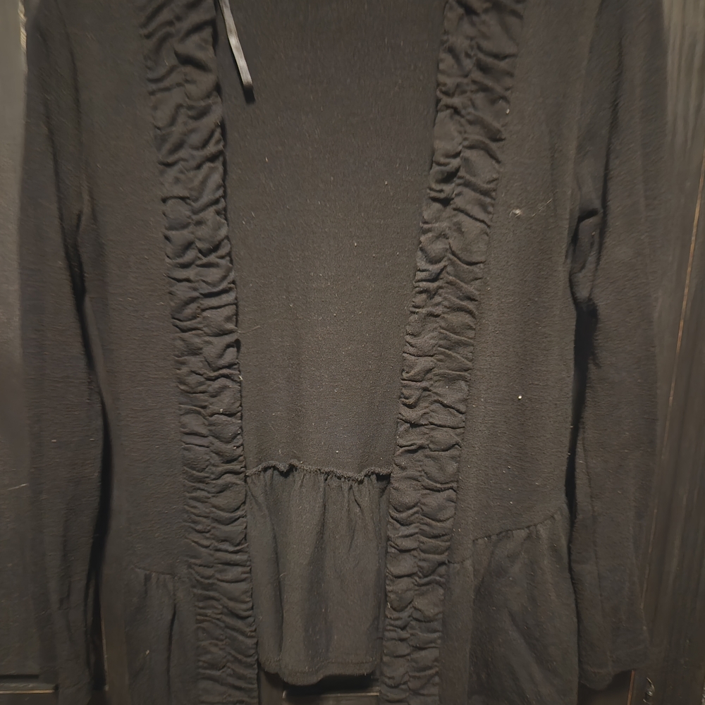 Iz Byer Elegant Black Cardigan